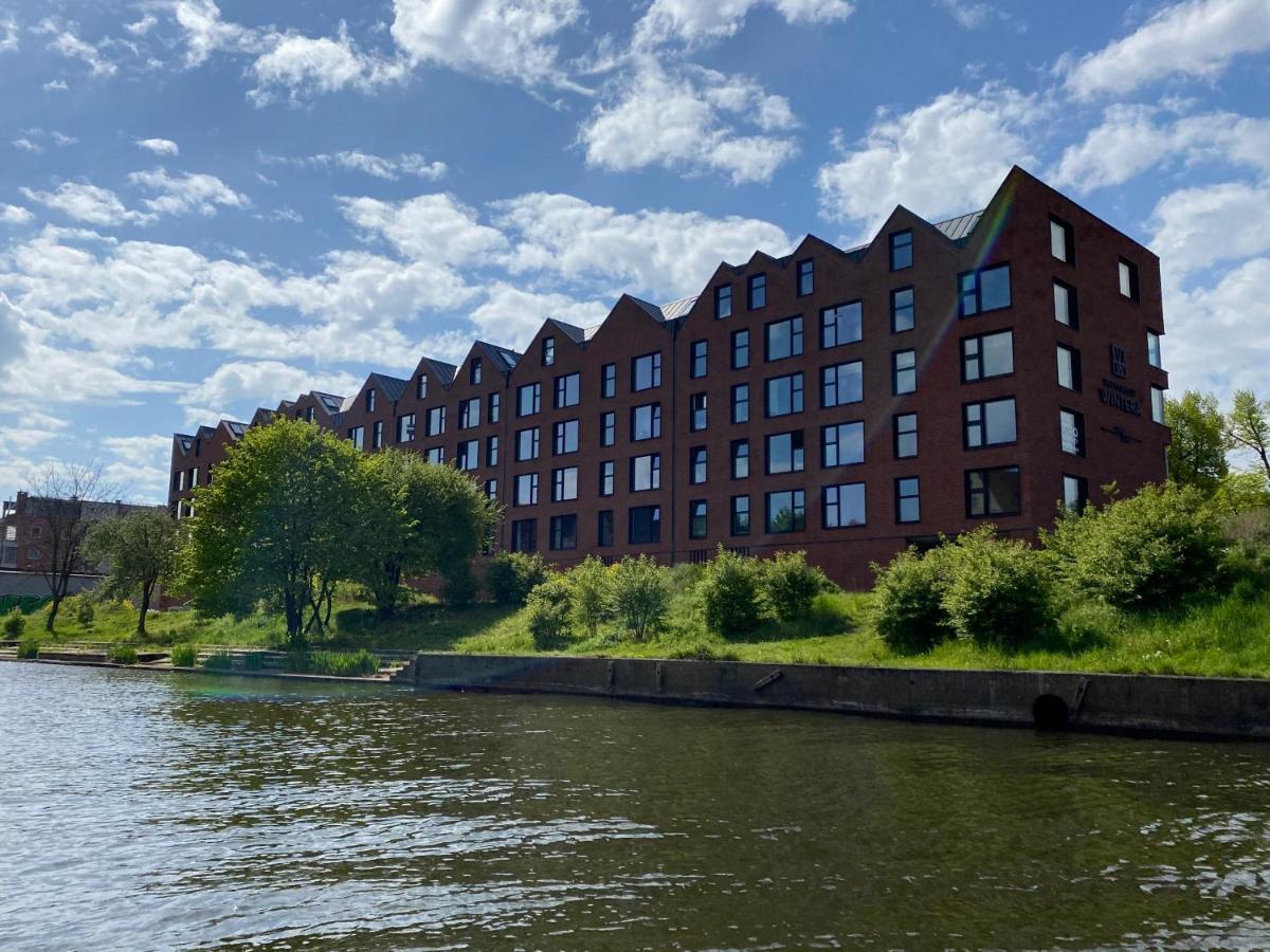 Blue Raven Motlawa Grand Apartment Gdansk Ngoại thất bức ảnh